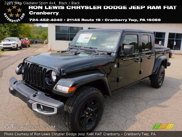 2021 Jeep Gladiator Sport 4x4 in Black
