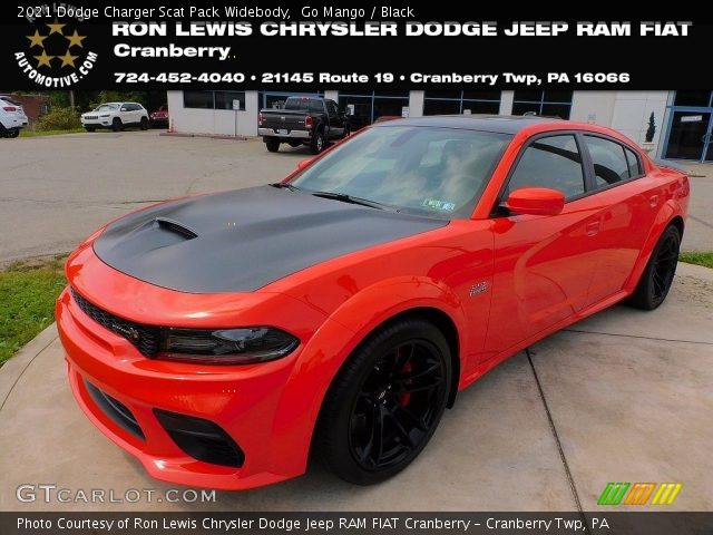 2021 Dodge Charger Scat Pack Widebody in Go Mango