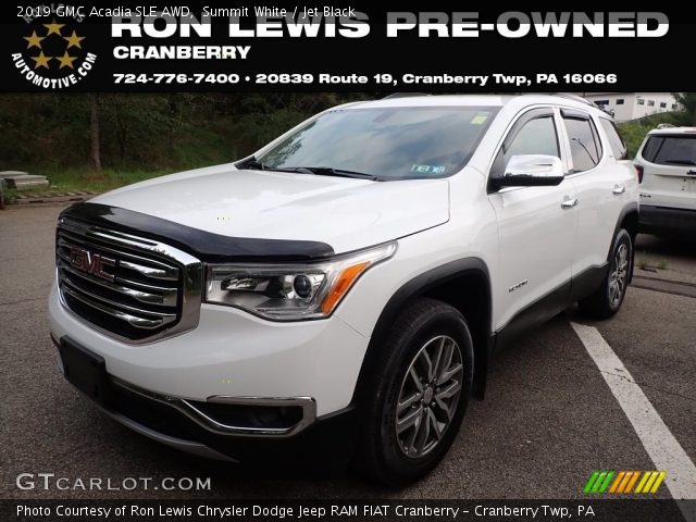 2019 GMC Acadia SLE AWD in Summit White