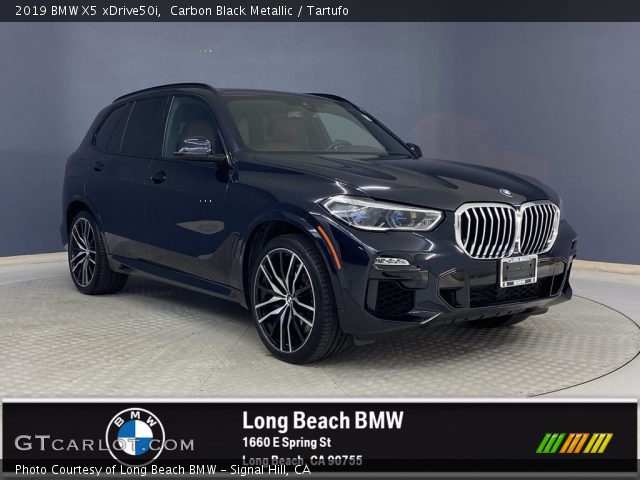 2019 BMW X5 xDrive50i in Carbon Black Metallic
