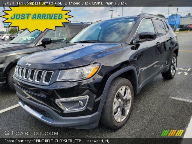 2020 Jeep Compass Limted 4x4 in Diamond Black Crystal Pearl