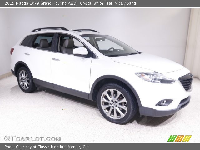 2015 Mazda CX-9 Grand Touring AWD in Crystal White Pearl Mica
