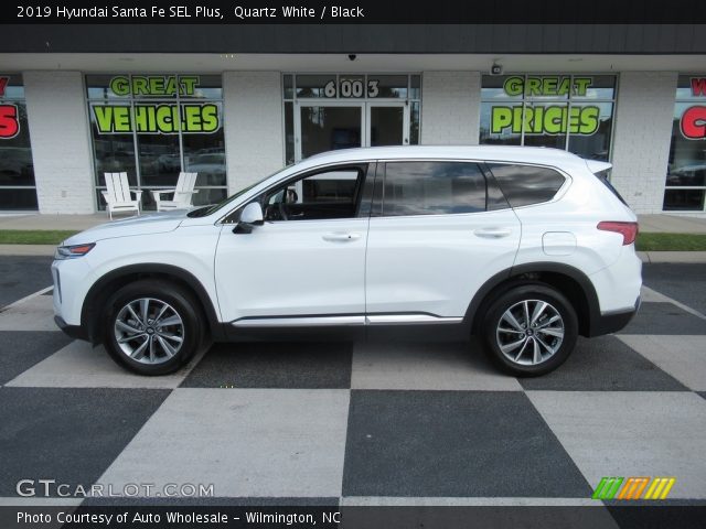 2019 Hyundai Santa Fe SEL Plus in Quartz White