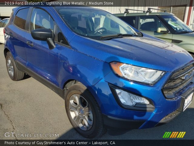 2019 Ford EcoSport S in Lightning Blue Metallic