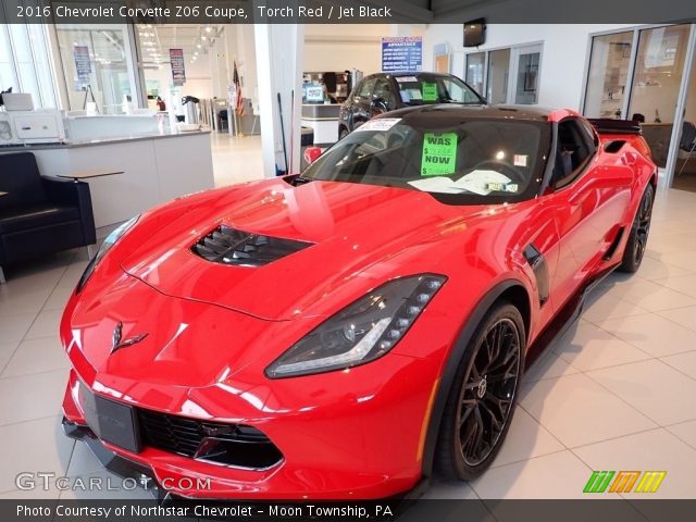 2016 Chevrolet Corvette Z06 Coupe in Torch Red