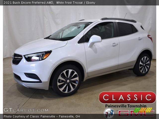 2021 Buick Encore Preferred AWD in White Frost Tricoat