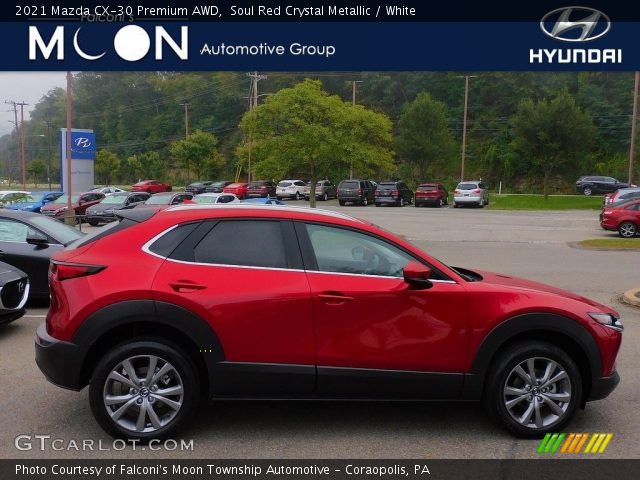 2021 Mazda CX-30 Premium AWD in Soul Red Crystal Metallic