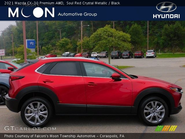 2021 Mazda CX-30 Premium AWD in Soul Red Crystal Metallic