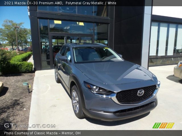 2021 Mazda CX-30 Premium AWD in Polymetal Gray Metallic