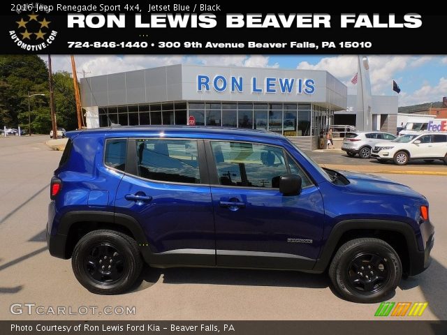 2016 Jeep Renegade Sport 4x4 in Jetset Blue