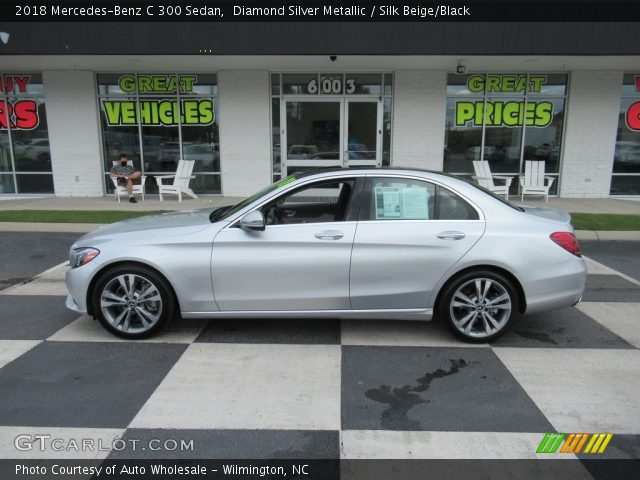 2018 Mercedes-Benz C 300 Sedan in Diamond Silver Metallic