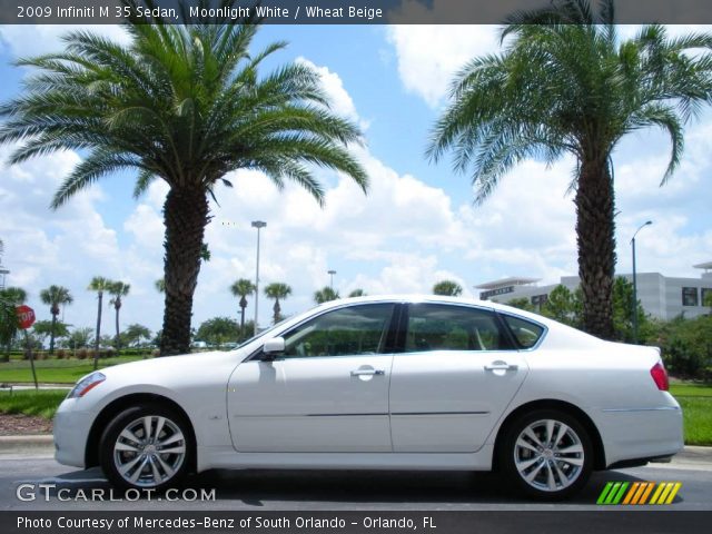 2009 Infiniti M 35 Sedan in Moonlight White