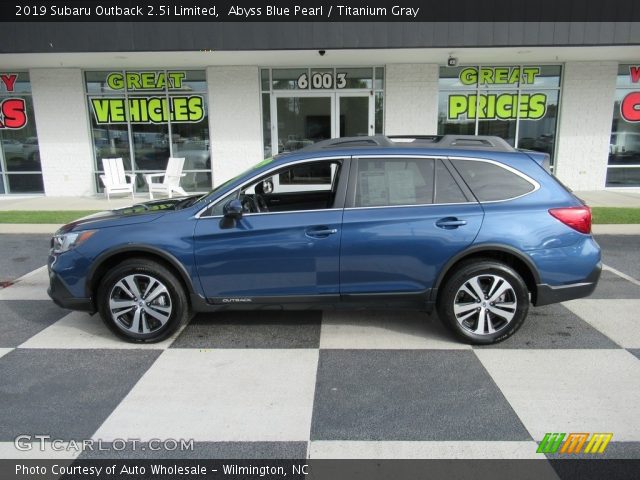 2019 Subaru Outback 2.5i Limited in Abyss Blue Pearl