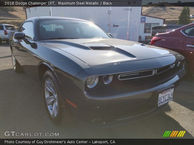 2018 Dodge Challenger SXT in Maximum Steel Metallic