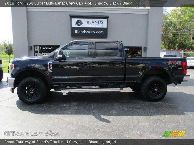 2018 Ford F250 Super Duty Lariat Crew Cab 4x4 in Shadow Black