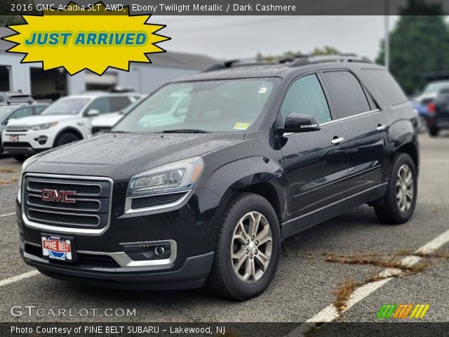 2016 GMC Acadia SLT AWD in Ebony Twilight Metallic