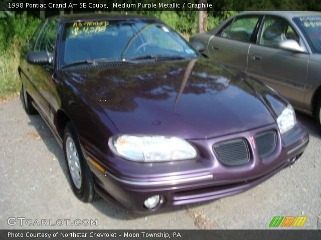 1998 Pontiac Grand Am SE Coupe in Medium Purple Metallic