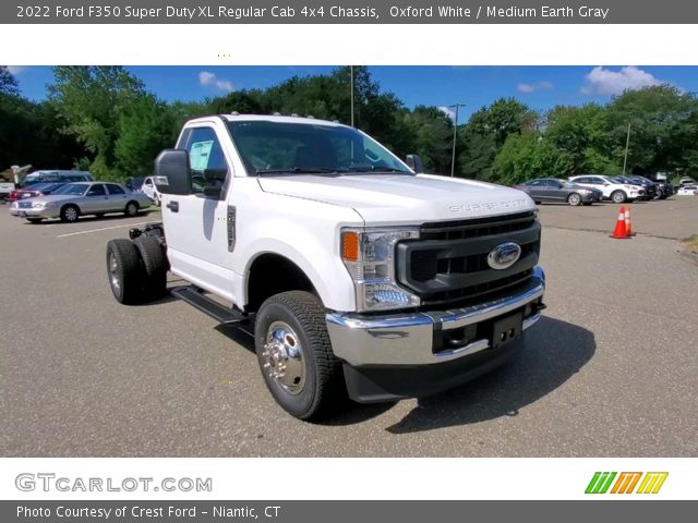 2022 Ford F350 Super Duty XL Regular Cab 4x4 Chassis in Oxford White