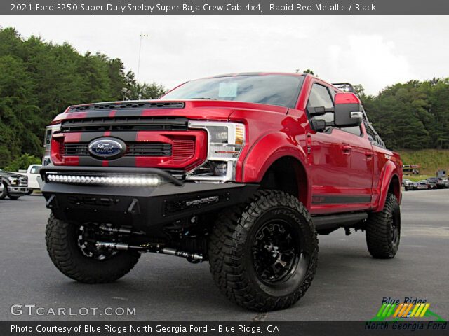 2021 Ford F250 Super Duty Shelby Super Baja Crew Cab 4x4 in Rapid Red Metallic