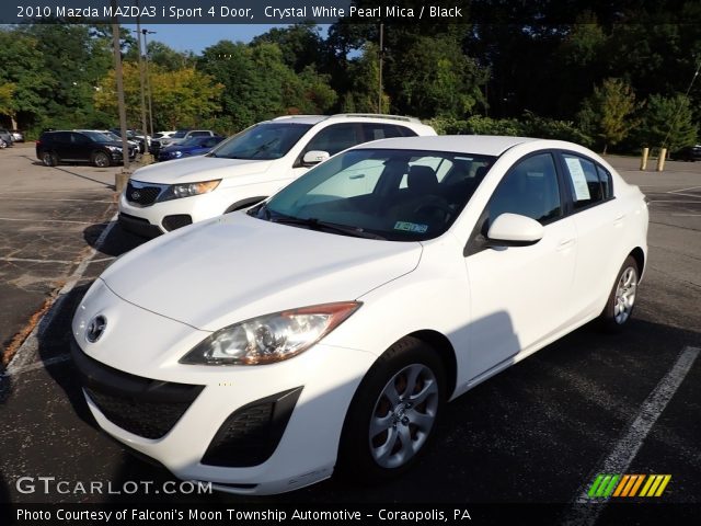 2010 Mazda MAZDA3 i Sport 4 Door in Crystal White Pearl Mica