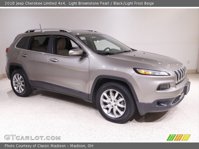 2018 Jeep Cherokee Limited 4x4 in Light Brownstone Pearl