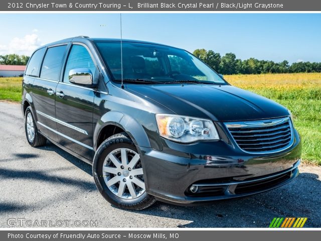 2012 Chrysler Town & Country Touring - L in Brilliant Black Crystal Pearl