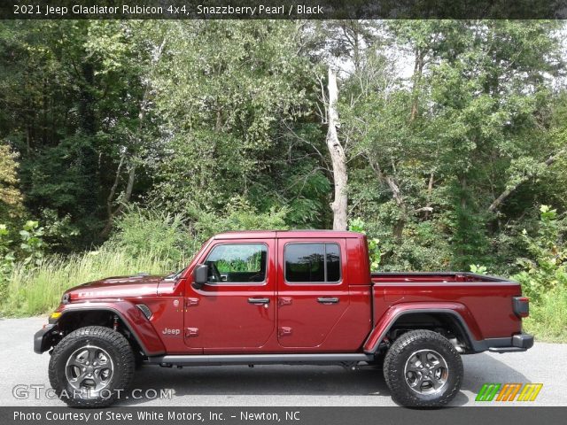 2021 Jeep Gladiator Rubicon 4x4 in Snazzberry Pearl