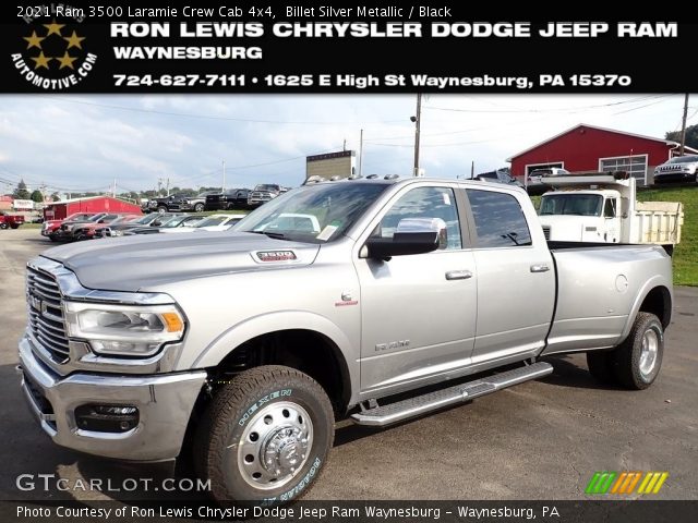 2021 Ram 3500 Laramie Crew Cab 4x4 in Billet Silver Metallic