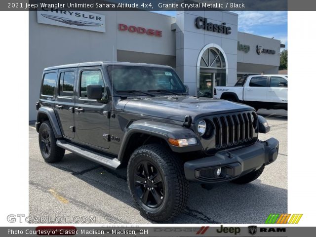 2021 Jeep Wrangler Unlimited Sahara Altitude 4x4 in Granite Crystal Metallic