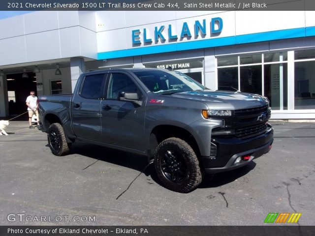 2021 Chevrolet Silverado 1500 LT Trail Boss Crew Cab 4x4 in Satin Steel Metallic