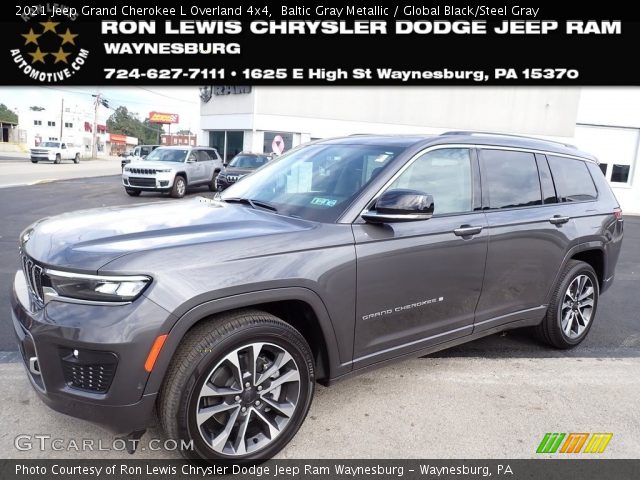 2021 Jeep Grand Cherokee L Overland 4x4 in Baltic Gray Metallic