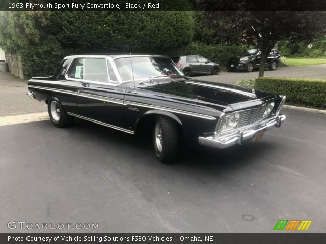 1963 Plymouth Sport Fury Convertible in Black