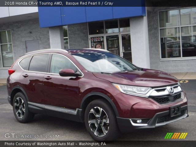 2018 Honda CR-V Touring AWD in Basque Red Pearl II