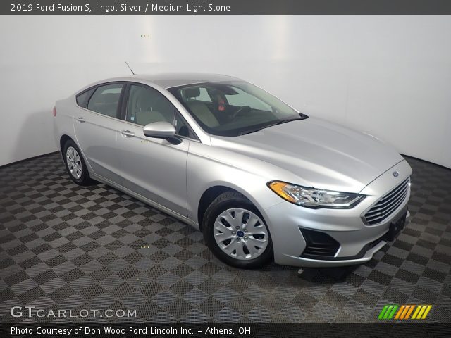 2019 Ford Fusion S in Ingot Silver