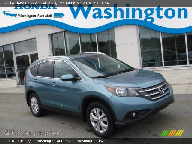 2014 Honda CR-V EX-L AWD in Mountain Air Metallic