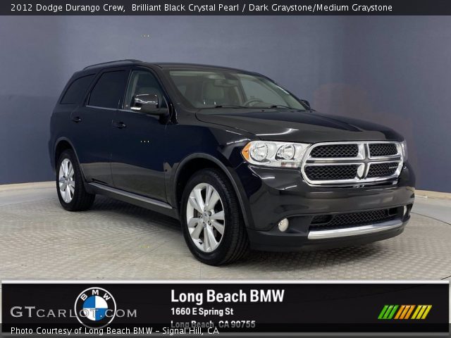 2012 Dodge Durango Crew in Brilliant Black Crystal Pearl