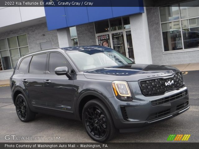 2022 Kia Telluride EX AWD in Gravity Gray