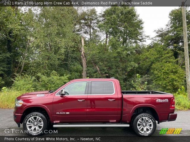 2021 Ram 1500 Long Horn Crew Cab 4x4 in Delmonico Red Pearl