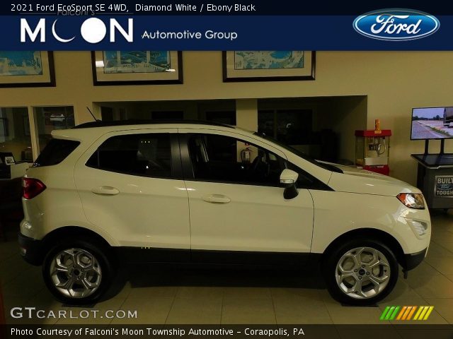 2021 Ford EcoSport SE 4WD in Diamond White