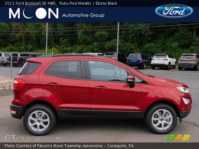 2021 Ford EcoSport SE 4WD in Ruby Red Metallic