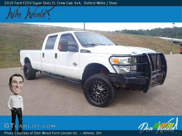 2016 Ford F250 Super Duty XL Crew Cab 4x4 in Oxford White