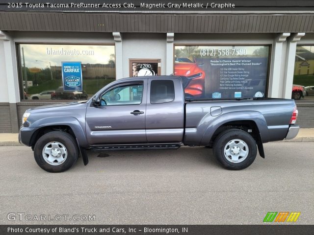 2015 Toyota Tacoma PreRunner Access Cab in Magnetic Gray Metallic