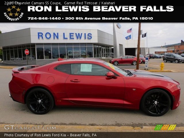 2016 Chevrolet Camaro SS Coupe in Garnet Red Tintcoat