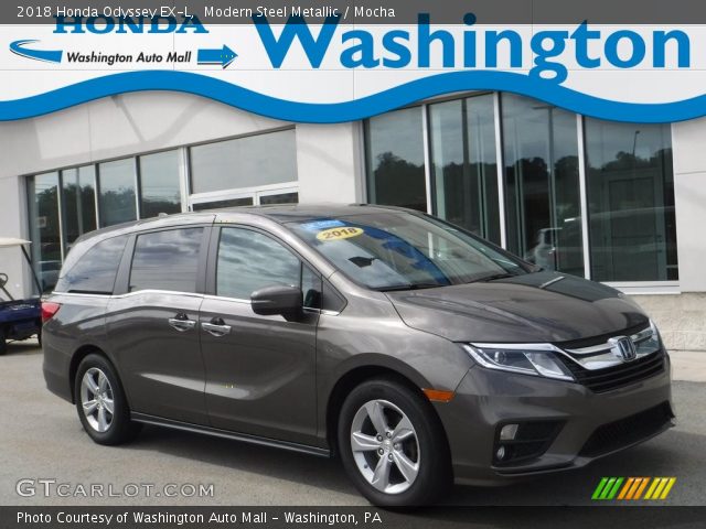 2018 Honda Odyssey EX-L in Modern Steel Metallic