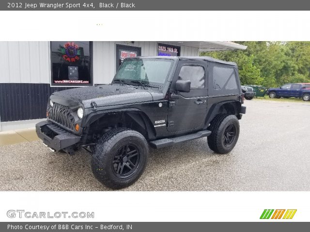 2012 Jeep Wrangler Sport 4x4 in Black