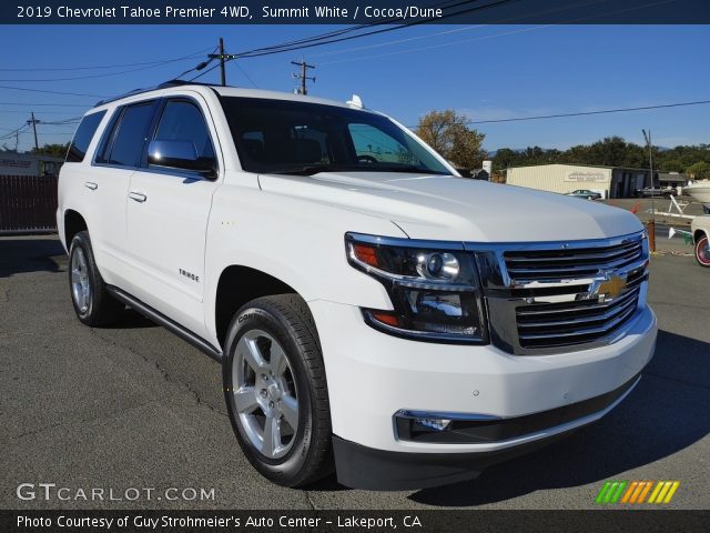 2019 Chevrolet Tahoe Premier 4WD in Summit White