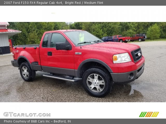 2007 Ford F150 FX4 Regular Cab 4x4 in Bright Red