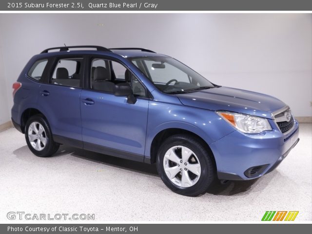 2015 Subaru Forester 2.5i in Quartz Blue Pearl
