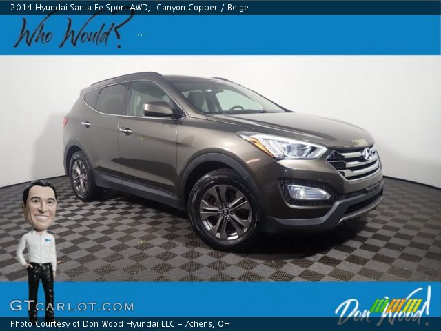 2014 Hyundai Santa Fe Sport AWD in Canyon Copper