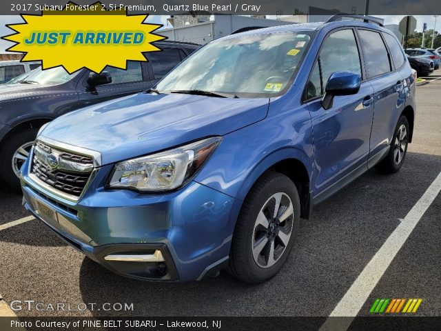 2017 Subaru Forester 2.5i Premium in Quartz Blue Pearl